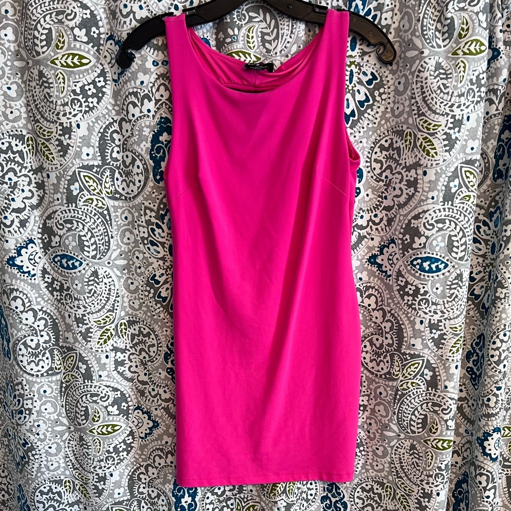 Bebe Fuchsia Sleeveless Top